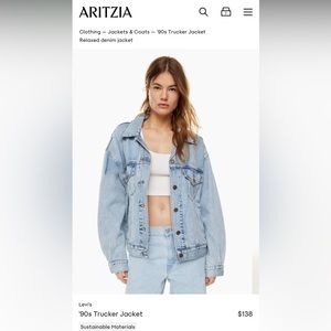 Levi’s 90s Trucker Jacket size medium